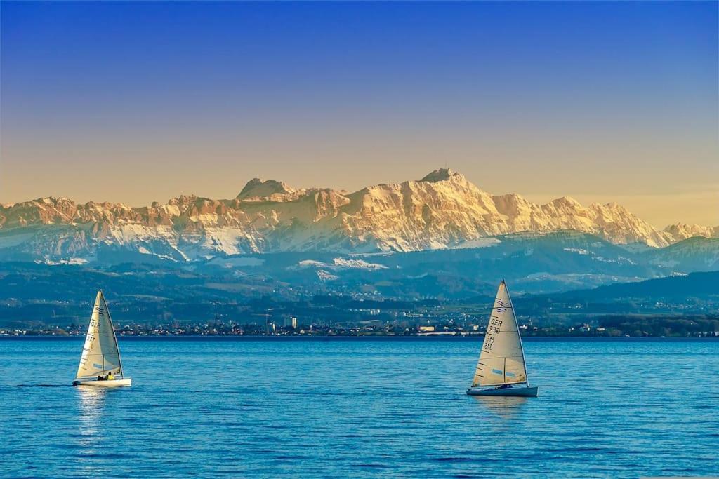 Seeparkvilla - Wohlfuehlen Am See Und Im Gruenen Bregenz Exteriör bild