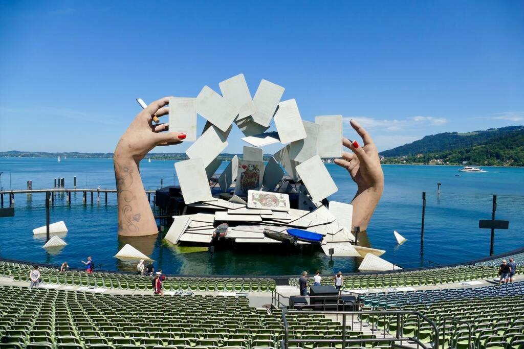 Seeparkvilla - Wohlfuehlen Am See Und Im Gruenen Bregenz Exteriör bild